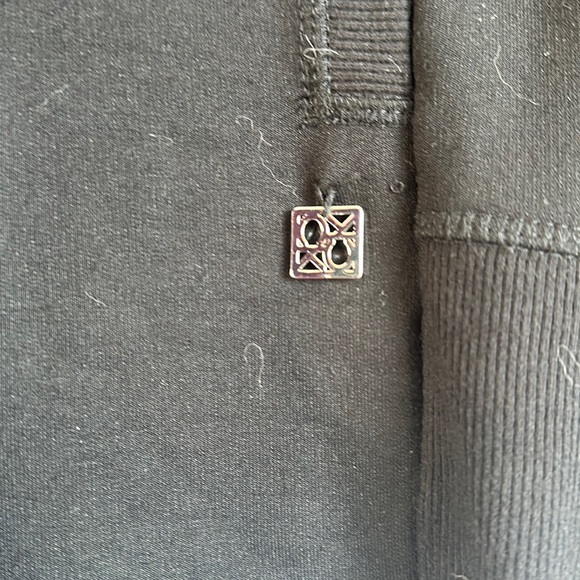 Calvin Klein Black Open Front Cardigan - Picture 2 of 4